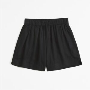 Abercrombie & Fitch High Waist Black Shorts